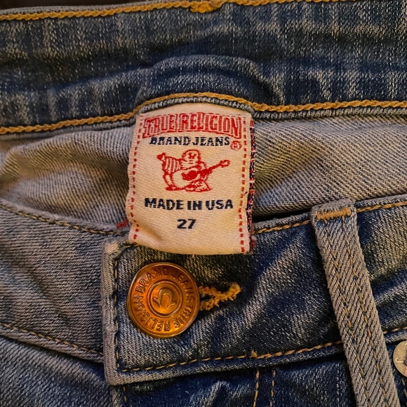 Light-washed True Religion Jeans - Picture 3 of 4